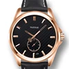 Yazole 356 Simple Hook Needle Business Watch Quartz Watches Male Soft Scale Leather Watch Mens Relogio Masculino