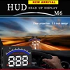 United States Hot Sale Digital Speedometer Universal Car OBD2 HUD Speed RPM Water Temp Car HUD Head Up Display