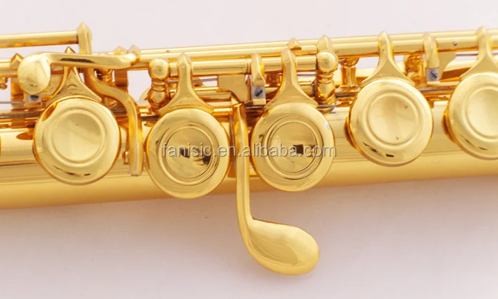 Golden Color Cupronickel Flute