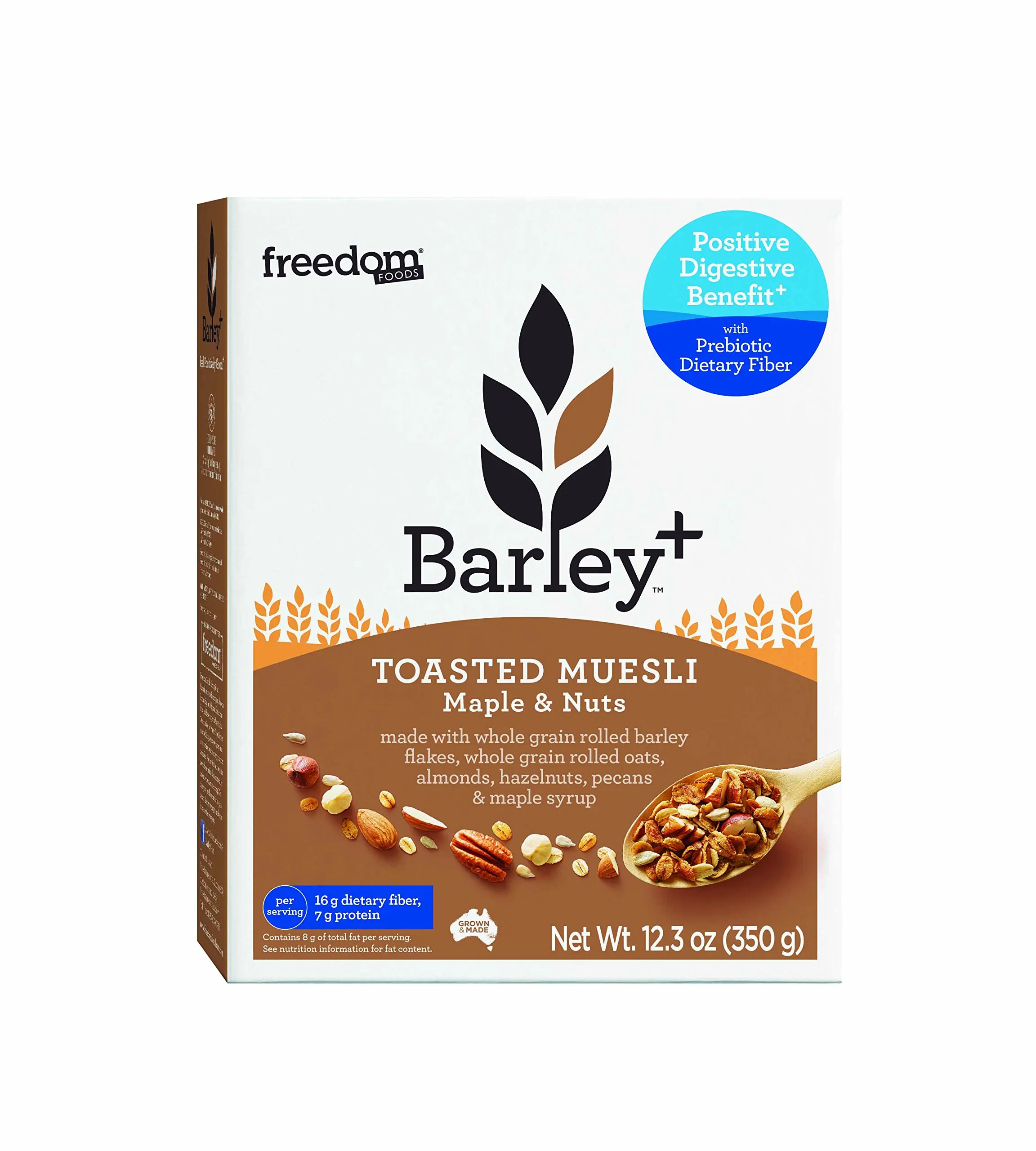 Buy Freedom Foods Barley+ Toasted Muesli Cereal (Maple