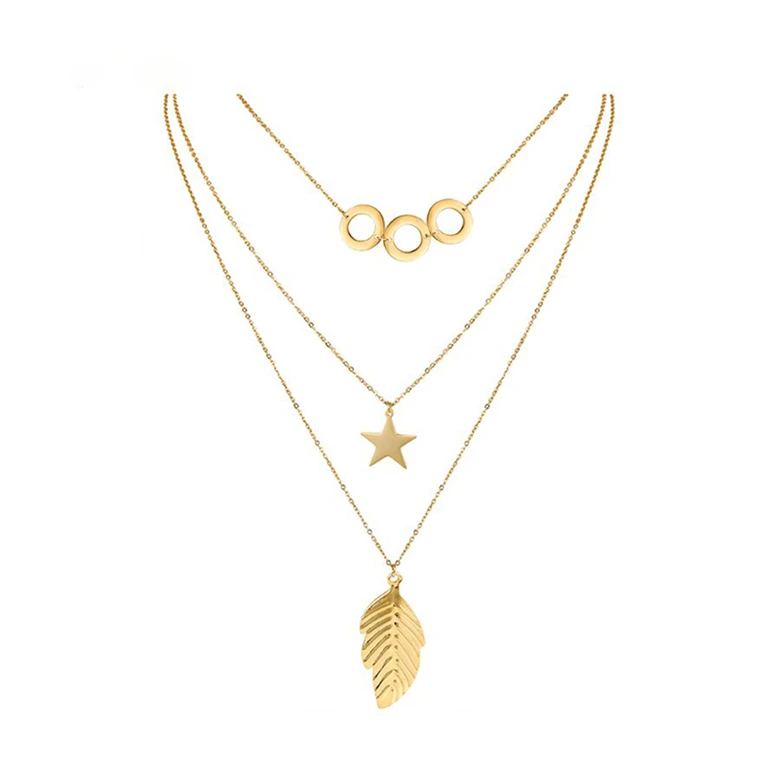 

necklace-00931 XUPING women fashion 24k gold plated jewelry necklace