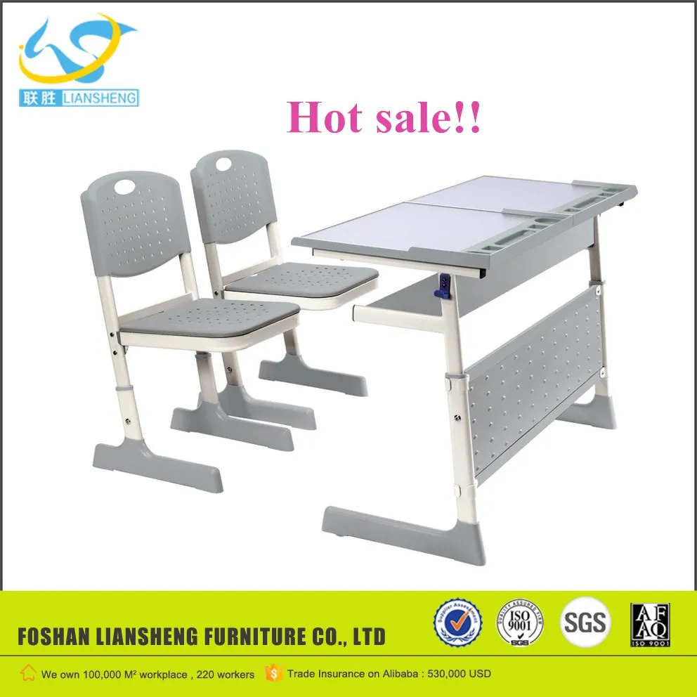 School Chairs And Table Set For Student Desk And Chair Portable School