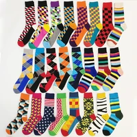 

Manufacture new colourful make your own happy funny cute ankle custom cartoon tube socks men