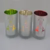 giraffe candle holder,Christmas tree candle glass,Electroplate Christmas candle glass