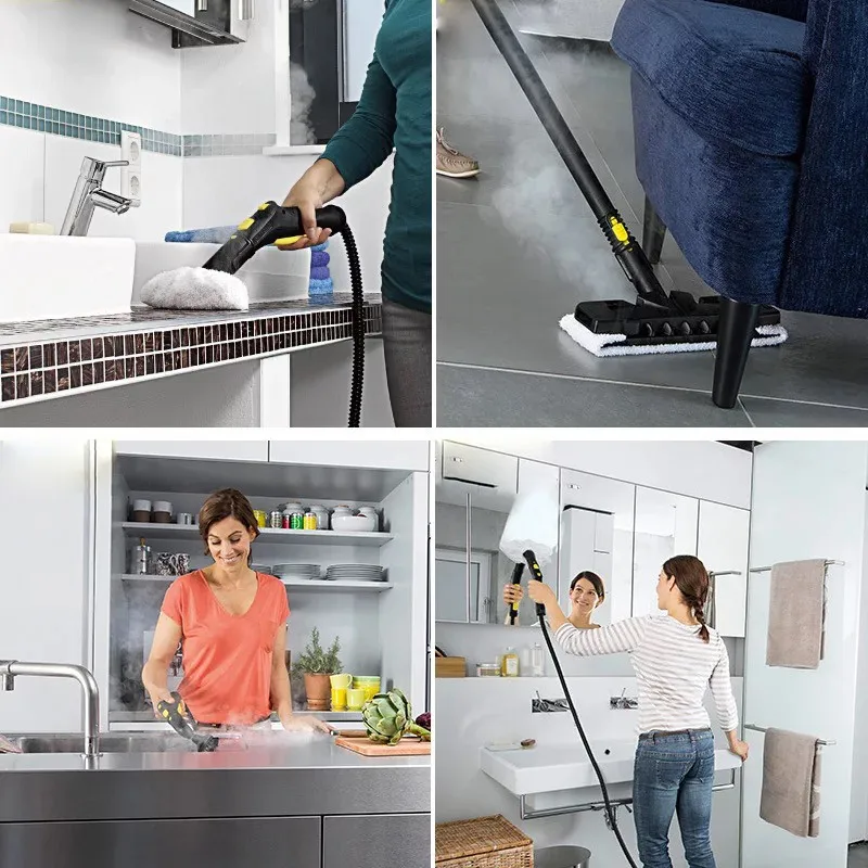 
V-mart Manufacturer professional heavy duty pressurized steam cleaner,18 various attachments 