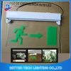 LED HANGING EMERGENCY EXIT SIGN LIGHT SURFACE MOUNTED OVERDOOR FIRE EXIT LIGHT