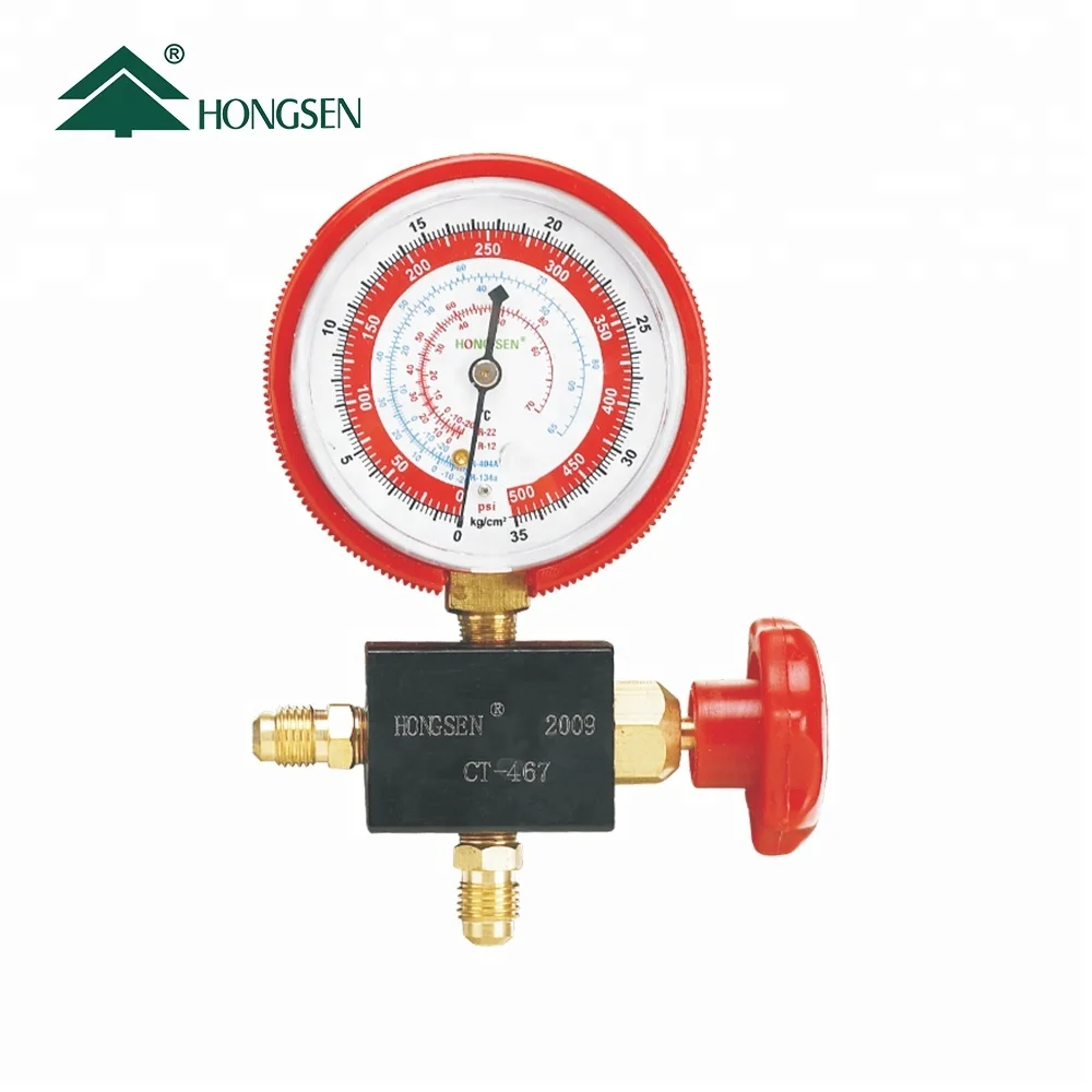 Hs467ah Hongsen Single Digital Manifold Gauge,Refrigerant Manifold