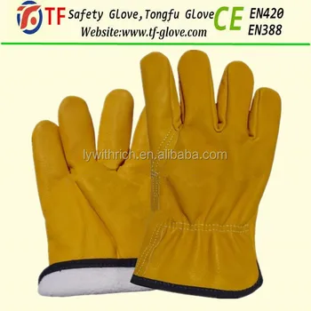kids leather work gloves