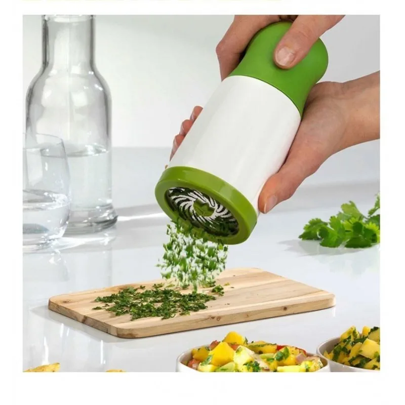 

Quiki Vegetable Chopper Multifunctional Manual Vegetable Spiral Slicer Cutter Kitchen Tools Graters, Green