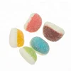 colorful oil coated bread shape gummy candy
