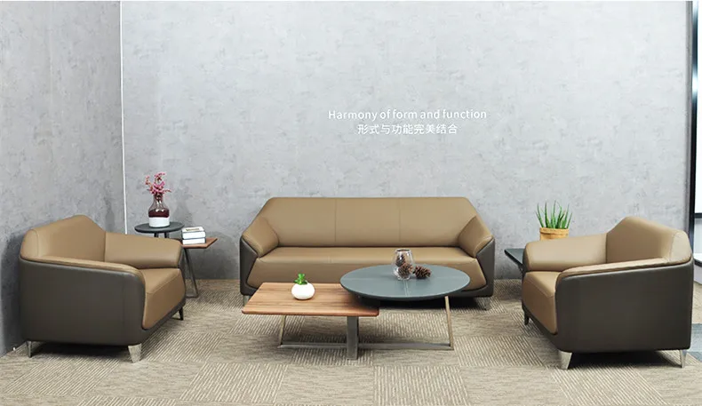 
European design guangdong nanhai sofa furniture set real leather sofa mart sofas importados for cafe SF188 1+1+3 