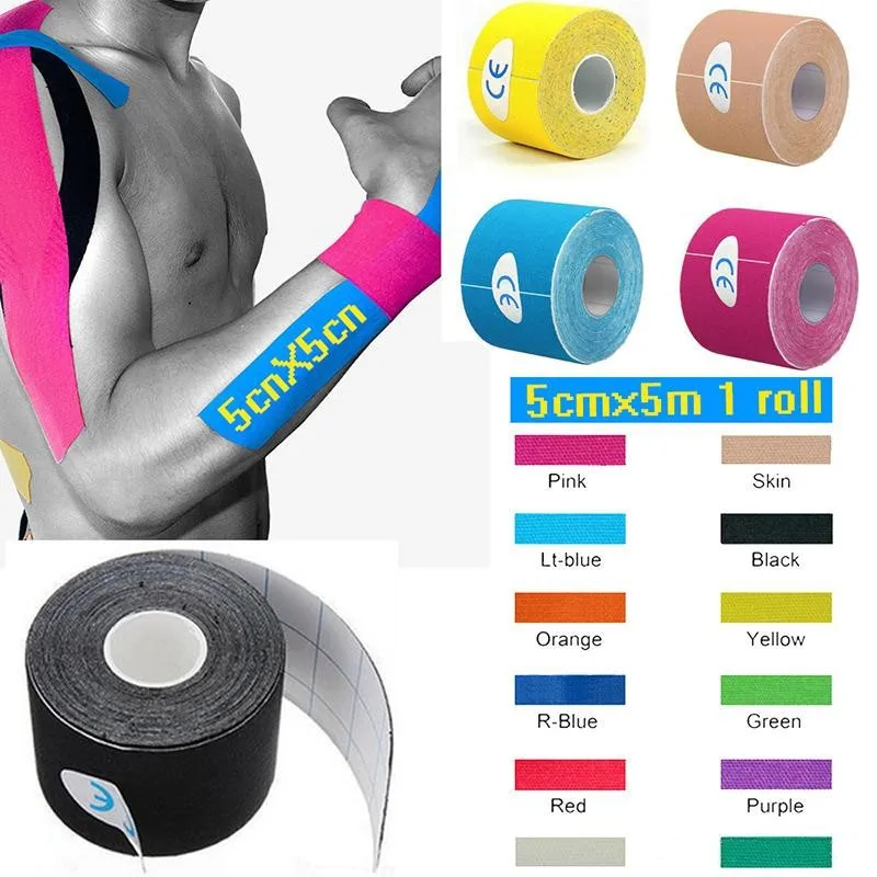Waterproof Muscle Support Adhesive Sport Kinesiology Tape For Athletes Buy Kinesiology Sport