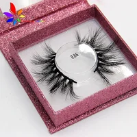 

Instock empty own logo lash box square lash box 25 mm Mink Lash Extensions