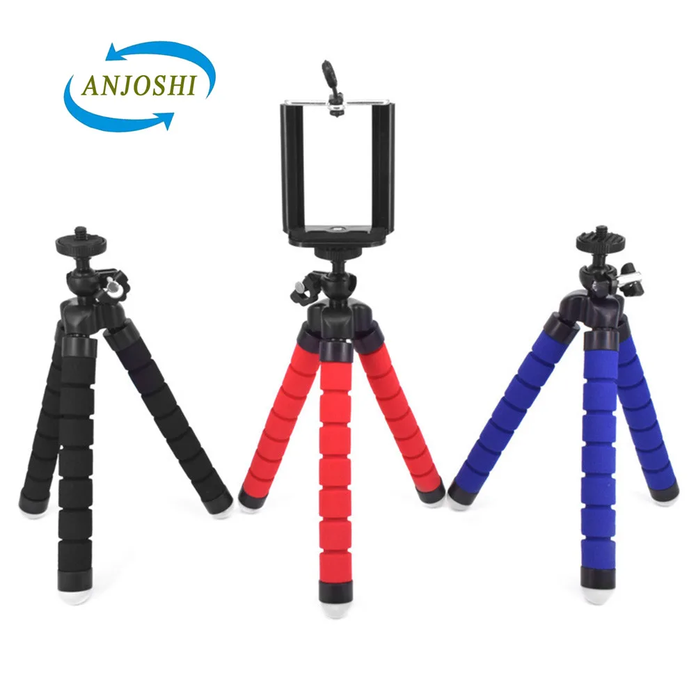

Portable Phone Holder Stander Mount Tripod for Phone Camera, Black;red;blue