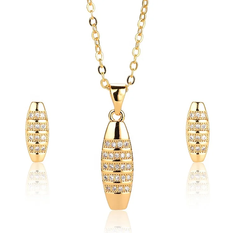 

DTINA Accessories Wedding Costume Jewelry Bridal Jewellery Set, Gold color