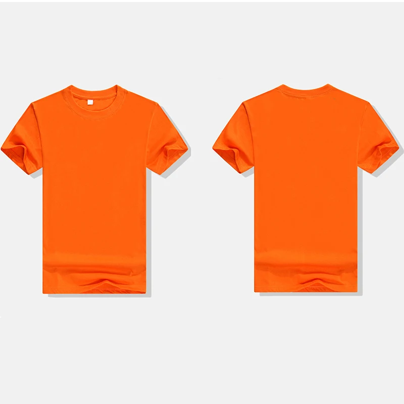 Custom Printed Men Women Bulk Plain Wholesale 100cotton Shirts