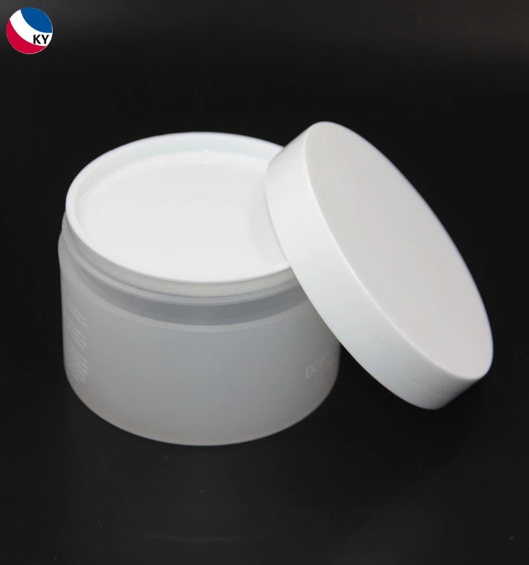 Pet Pp Cream Round Shape 200g 200ml Plastic Frosted Jar For Body Scrub ...