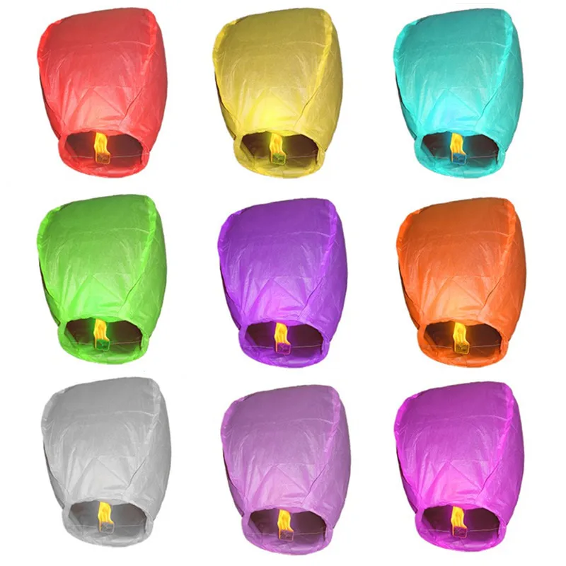 small sky lanterns