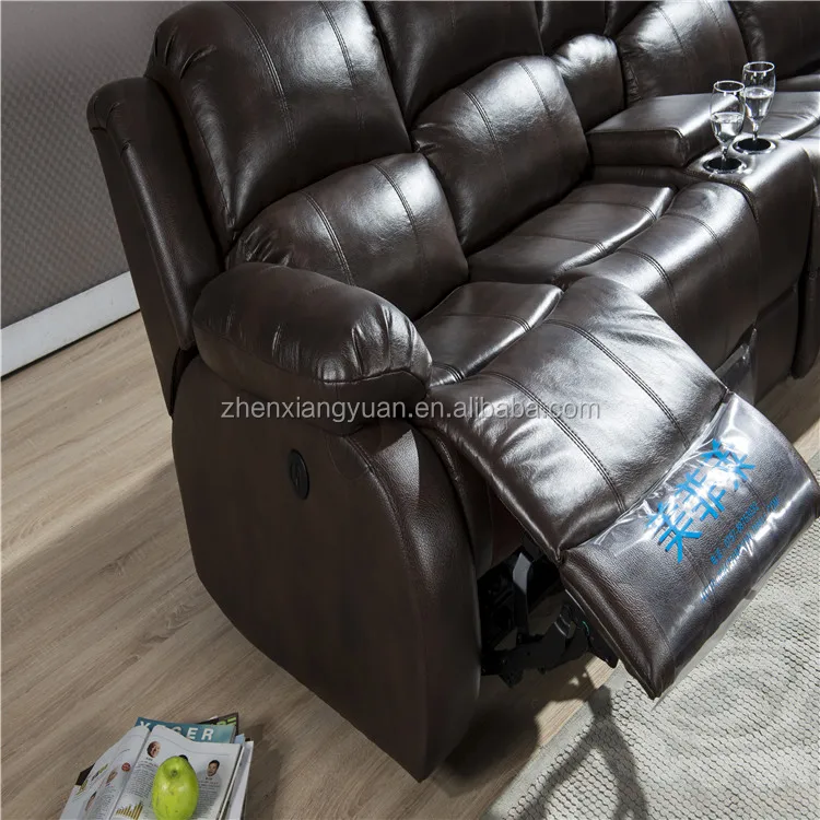 Modern living room sofa L shape sleeper sofa with scientific cloth