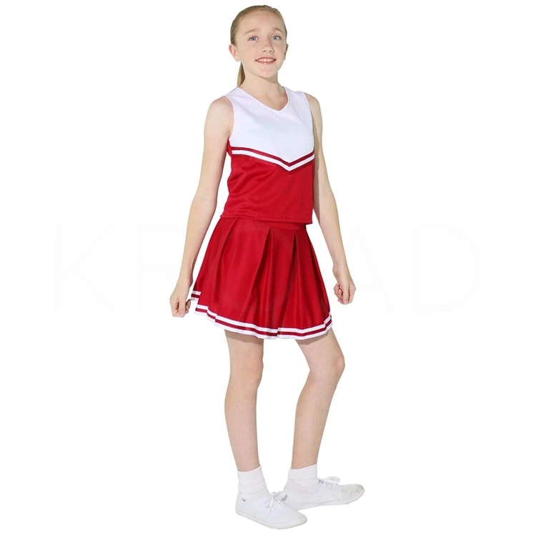Newest Hot Sale Cheer Costumes School Cheap Kids Cheerleading Uniforms
