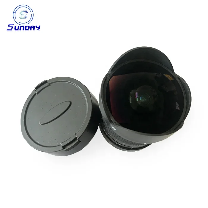 

Super Wide Angle Fisheye Lenses 8mm f/3.5 For Nikon D7100 D5300 D5200 D3100, Black