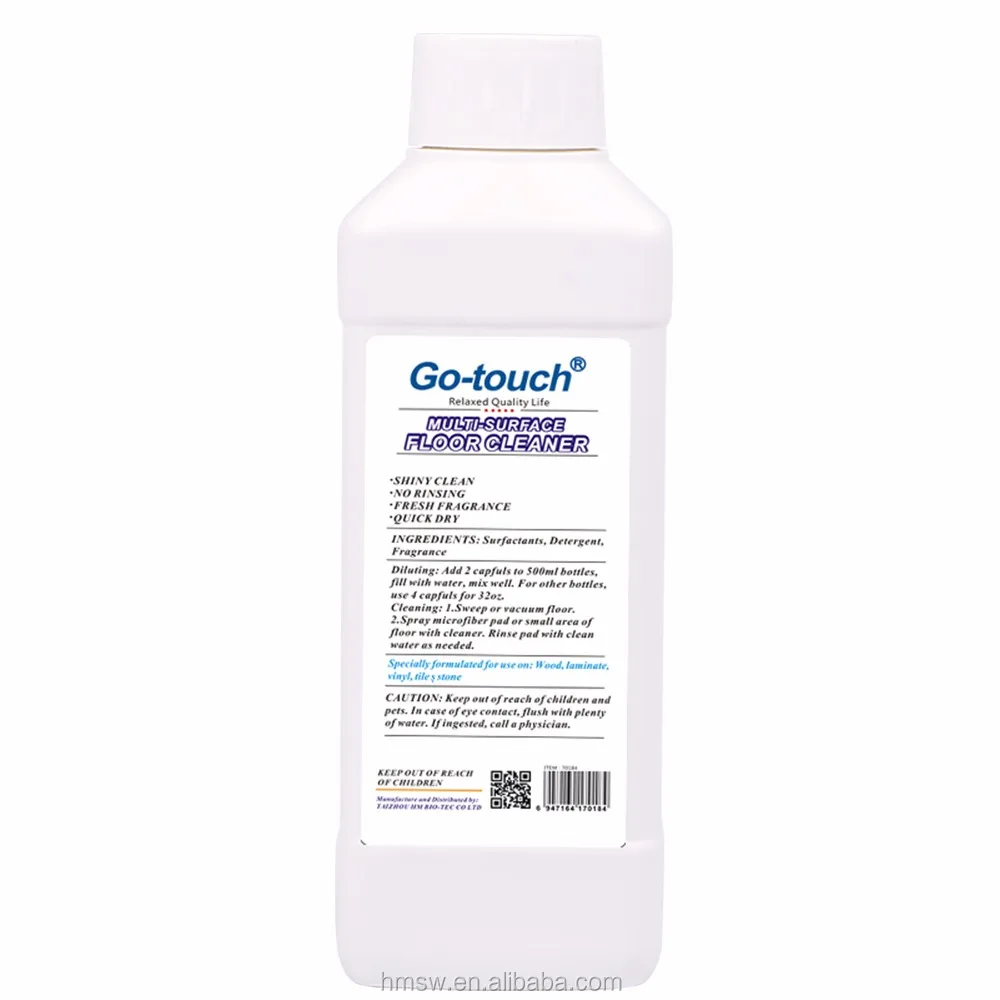 
Go-touch 500ml Multi-Surface Liquid Floor Cleaner Polish 