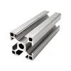 Silver anodized 6063 alloy aluminium profile for led frame and solar panel