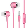 3.5mm plug pleasant to the ear with microphone earphone headset mobile accessory factory