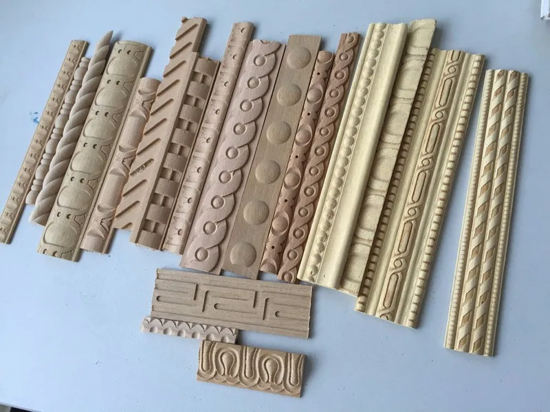 Embossed frame mouldings
