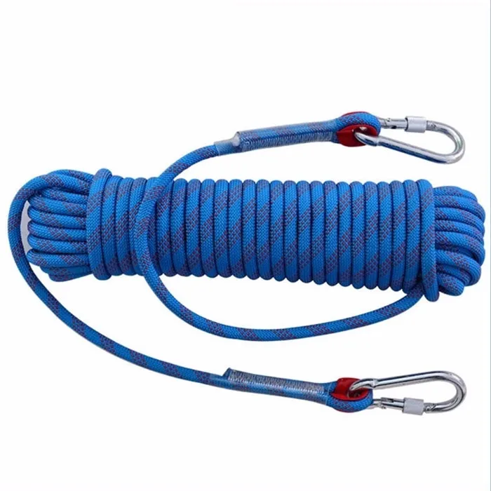 10mm nylon sailing rope for sport, mountain rock static climbing rope