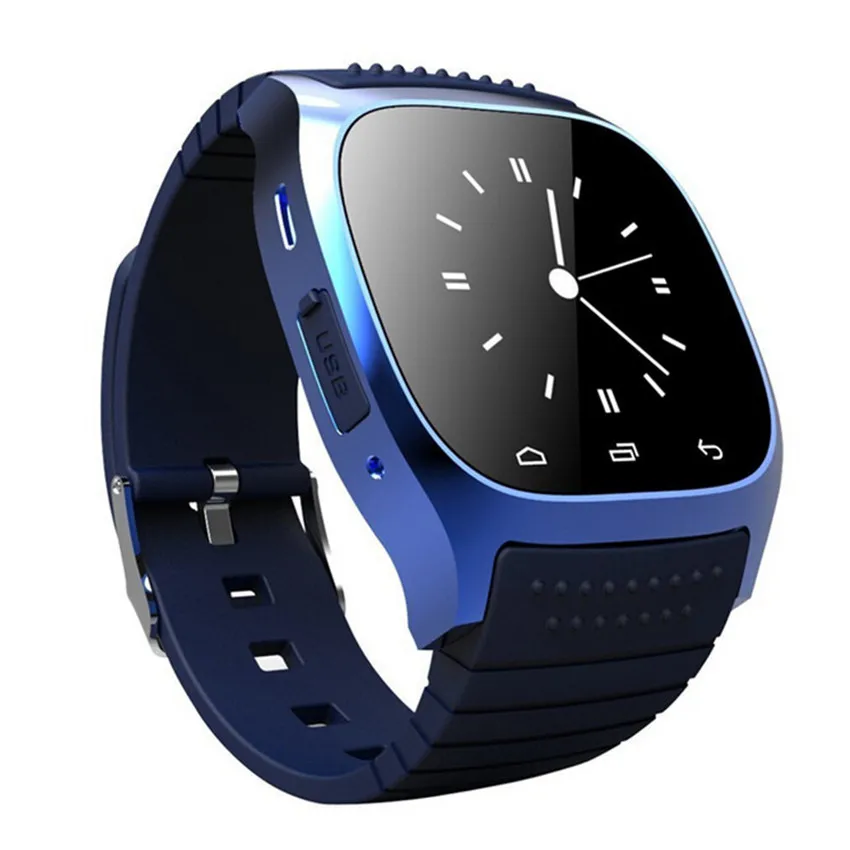 

Newest Sport Bluetooth M26 Smart Watch Wristwatch with Dial Function for IOS Android Samsung phone, Black;blue;white smartwatch