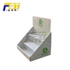Retail Corrugated pop battery Pockets counter cardboard display stand
