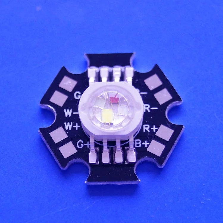 12 watts RGBW LED full colors 4 chips in one LED