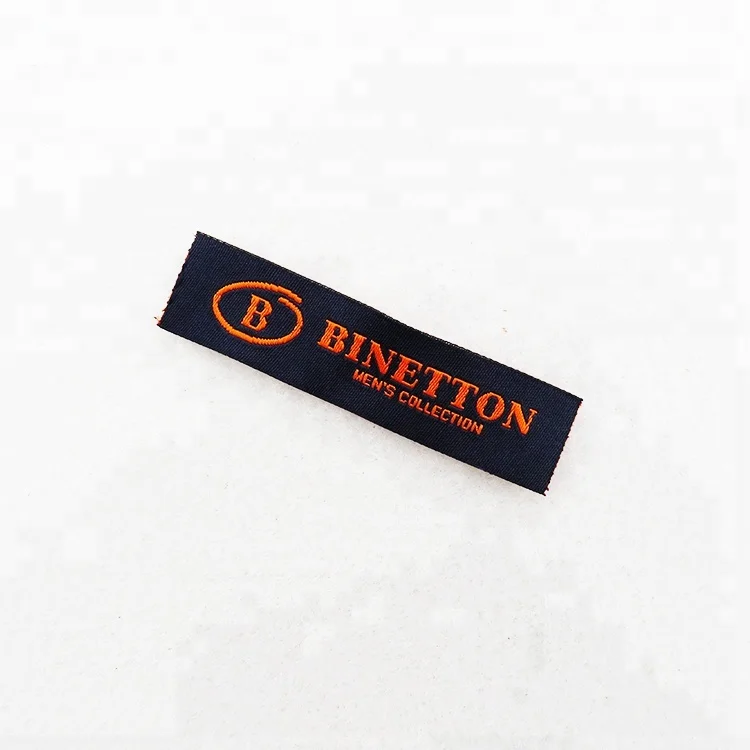 

China guangzhou factory manufacturer customize brand name fabric low price clothing tag / weaving tag / woven label for jeans, Request
