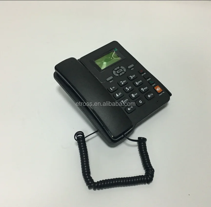 dual sim analog cordless phone gsm landline phone