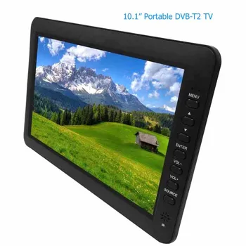 10 Inch Portable Dvb-t2 Tv With H.265,Portable Digital Tv,Dvb-t2 Hevc ...