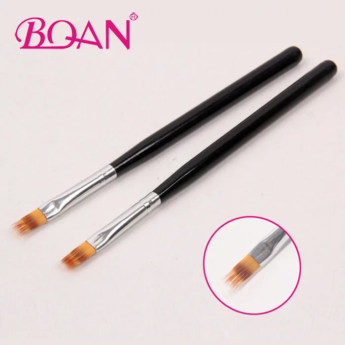 

2016 BQAN New Black Wood Handle UV Gel Nail Brush Ombre Brush