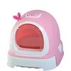 Plastic Cat Toilet Cat Litter Box Pan Pet Cleaning Products Big Litter Box Cat