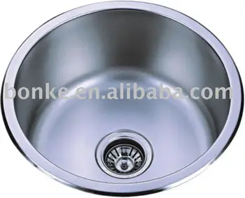 Single Bowl Round Stainless Steel Sink Of 450mm Round Sink View 450mm Round Sink Bonke Product Details From Bonke Kitchen Sanitary Industrial Co