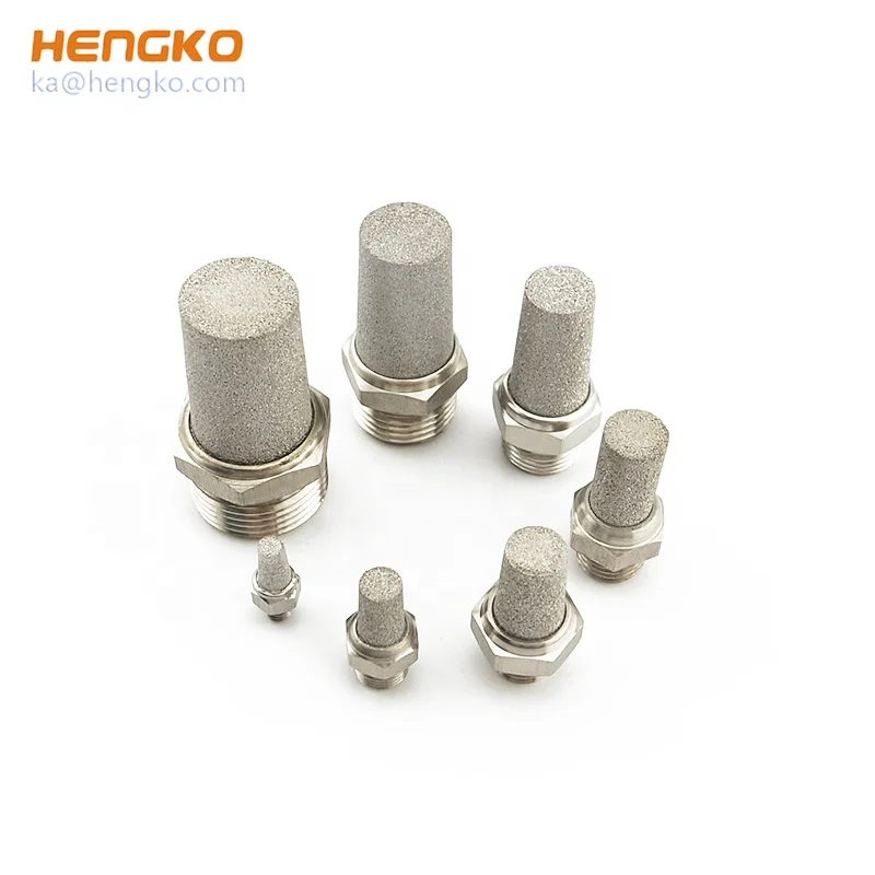 
Sintered porous copper new stainless steel car motorcycle pneumatic air exhaust silencer 