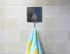 bathroom accessory zhongshan made stainless steel single cloth hook in bathroom kitchen living room