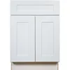 Kitchen Cabinet New White Shaker Solid Wood RTA/Assembly - Dover & Soft Close - Base cabinet bathroom vanity