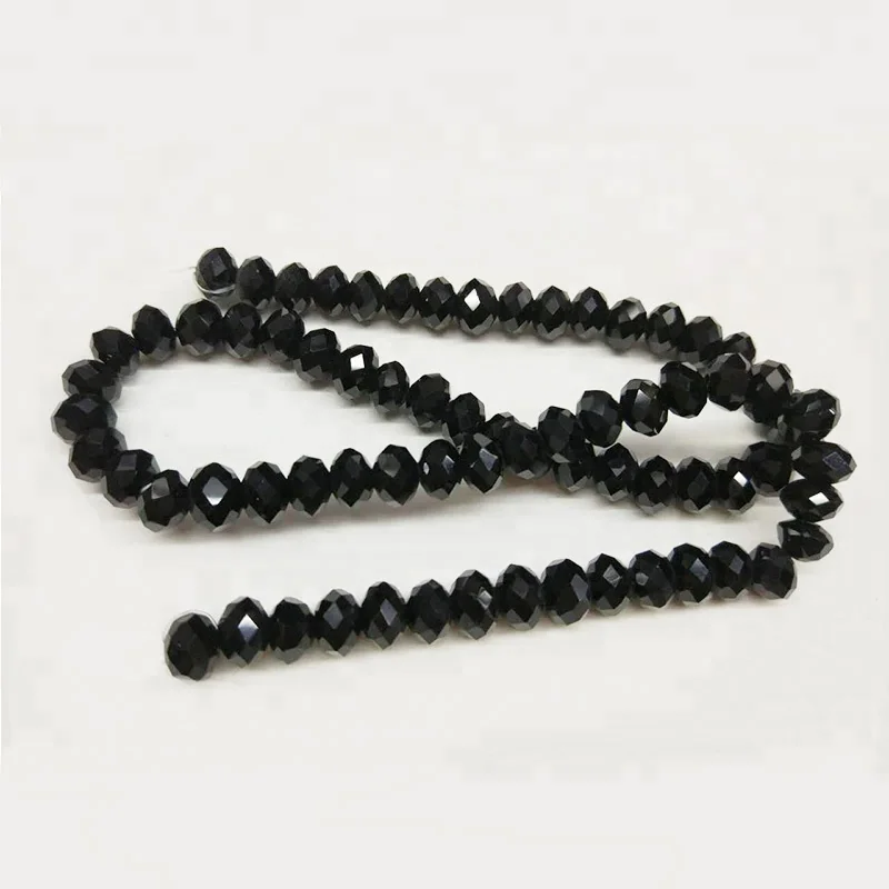 

Wholesale beads crystal rondelle beads black crystal beads, Black, white, red, pink, blue, green, siam, ruby, rainbow, gold, etc.