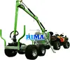 ATV Log-loading Trailer with Crane