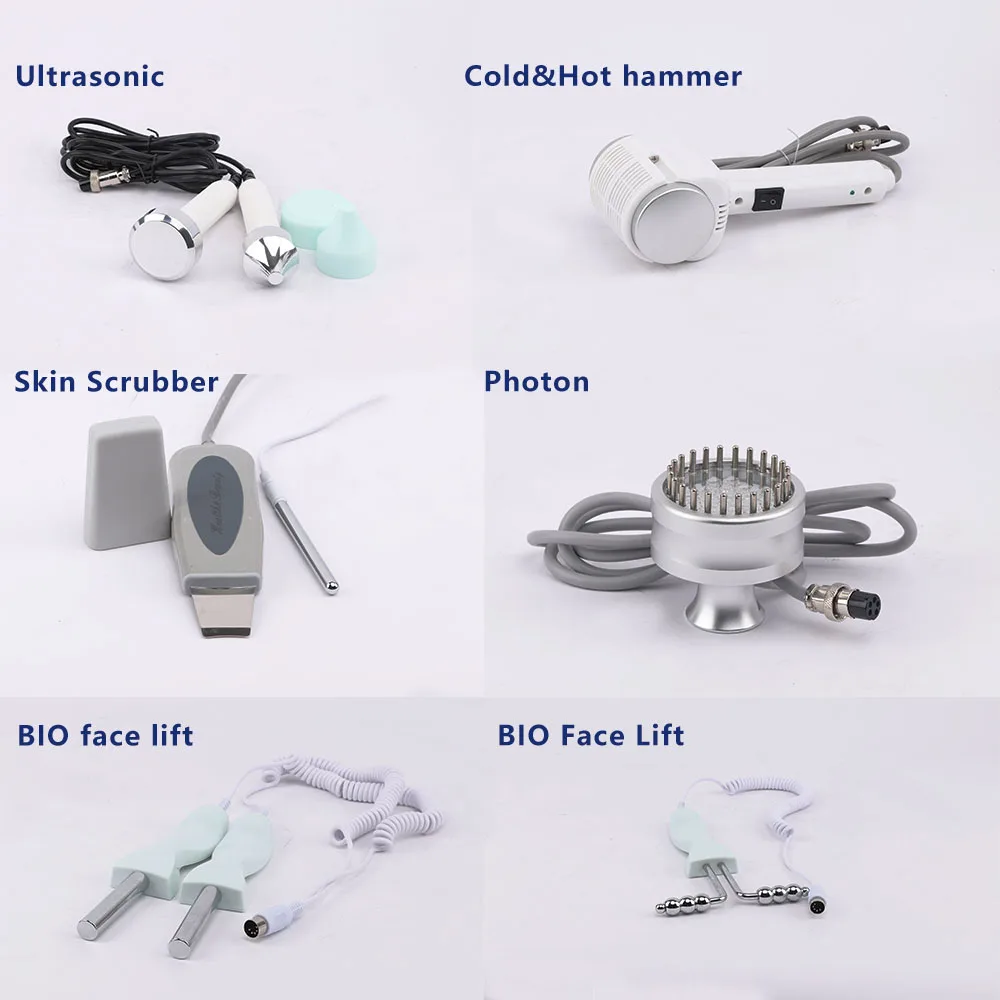 Multi-functional beauty equipment diamond 7 in 1 microdermabrasion machine diamond