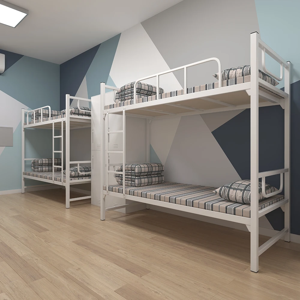 Dormitory Bunk Bed School Furniture Very Cheap Steel Bunk Bed Double