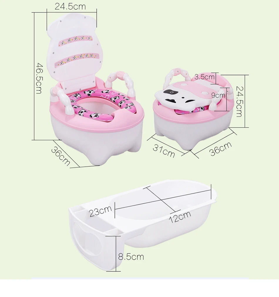 Portable Baby Potty Multifunction Baby Toilet Car Potty Child Pot