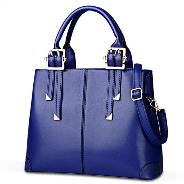 Osgoodway Fashion Vintage Genuine Leather Women Top Handle Handbag Purse Satchel Shoulder Bag