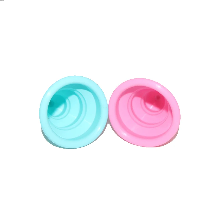 
Wholesale Free Samples Foldable Best Reusable Medical Grade Organic Collapsible Silicone Menstrual Cup For Lady 