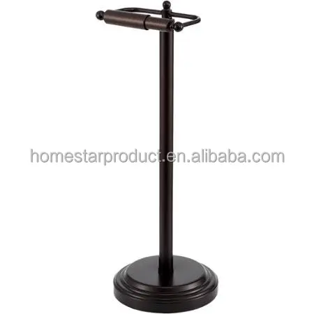 3 Rouleau Libre Debout Papier Toilette Tissue fer Distributeur Rangement Support Stand
